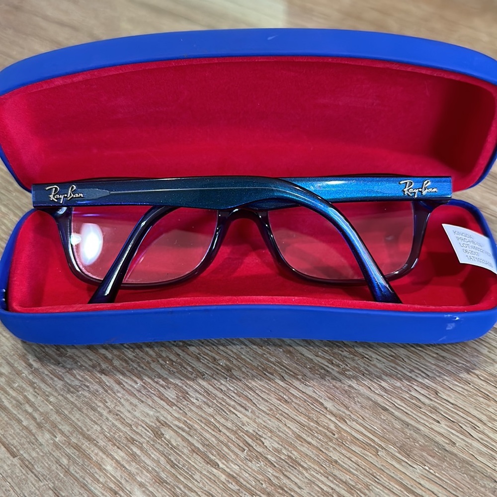 Ray-Ban Jr. RB1531 optics kid’s prescription frames glasses blue - Picture 6 of 6
